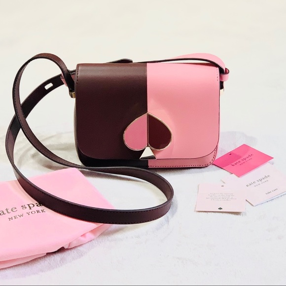 nicola bicolor small shoulder bag